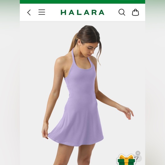 Women’s Halara Dress size Small with shorts that have pockets - Picture 2 of 5